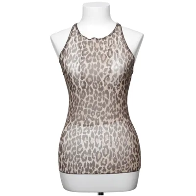 Débardeur (Marron, Beige) de Dolce & Gabbana Underwear Élasthane, Polyamide
