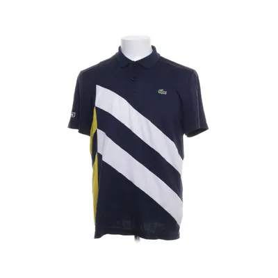 Pikétröja (Blå, Vit, Gul) från Lacoste Sport Elastan, Polyester
