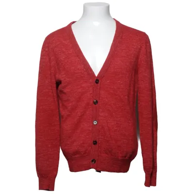 Cardigan (Rød) fra Maison Martin Margiela Læder, Linned, Uld