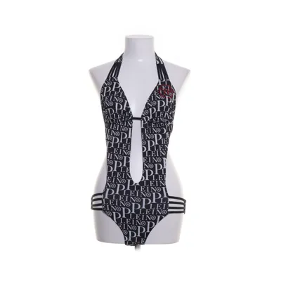 Baddräkt (Svart, Vit, Grå) från Philipp Plein Elastan, Polyamid, Polyester