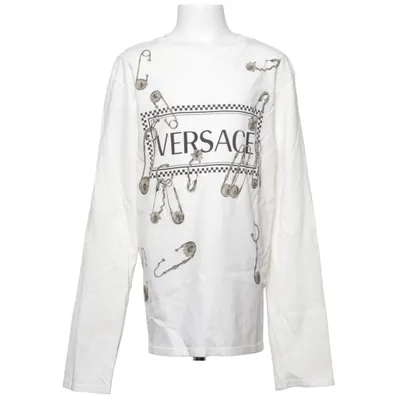 Langærmet t-shirt (Hvid) fra Versace