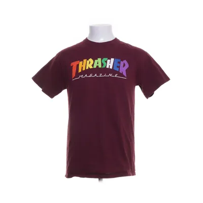 T-shirt (Rød, Flerfarvet) fra Thrasher Bomuld