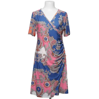 Robe (Bleu, Rose, Multicolore) de Angelle Milan Élasthane, Polyester