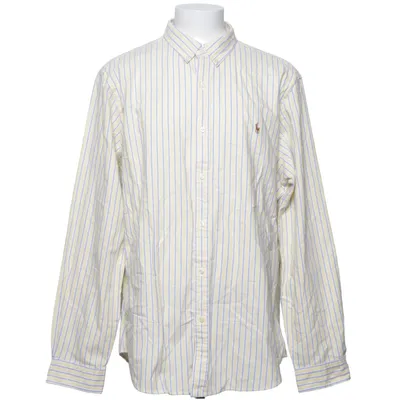 Overhemd (Geel, Blauw) van Polo Ralph Lauren Katoen