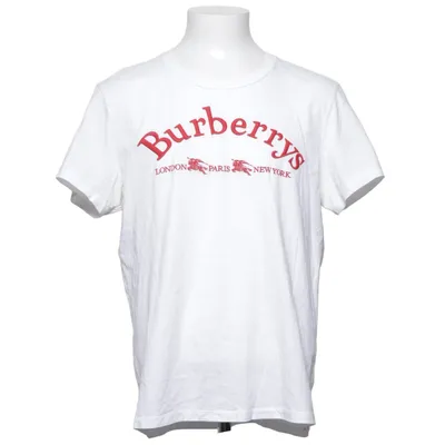 T-shirt (White, Red) from Burberry Cotton