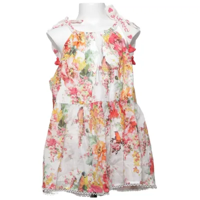 Klänning (Vit, Flerfärgad) från Zimmermann Polyester