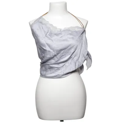 Haut dos-nu (Gris, Bleu) de Stella McCartney for H&M Viscose, Acétate, Polyamide