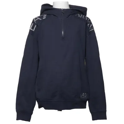 Huvtröja (Blå) från Emporio Armani Bomull, Elastan
