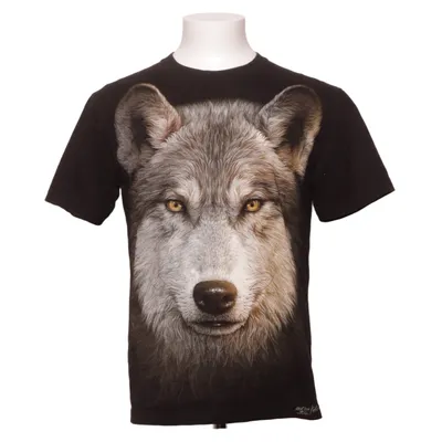 T-shirt (Sort, Flerfarvet) fra Rock Chang Bomuld
