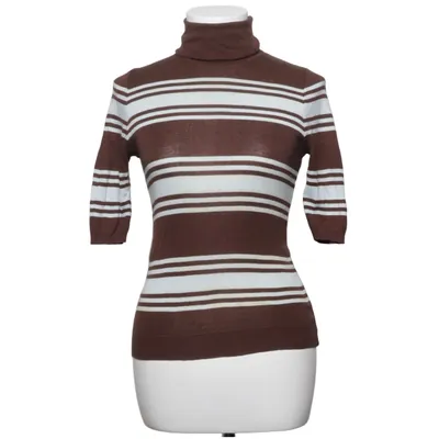 Turtleneck (Brown, White) from Miu Miu