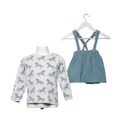 Set (Beige, Blue) from Pigeon Organic cotton