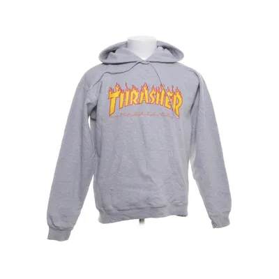Huvtröja (Grå) från Thrasher Bomull, Polyester