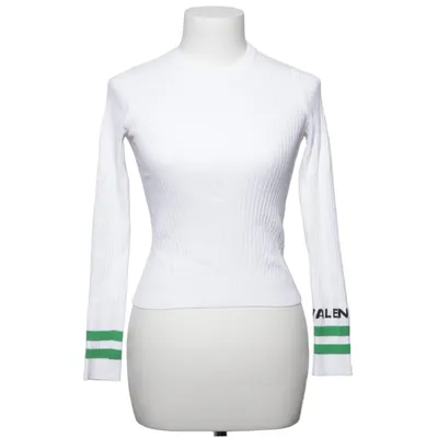 Sweater (White, Green) from Valentino Polyester, Viscose