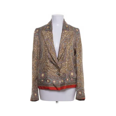 Blazer (Beige, Brun, Flerfarvet) fra Dolce & Gabbana Silke