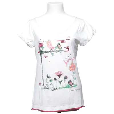 T-shirt (Blanc, Multicolore) de Kenzo Jeans Coton