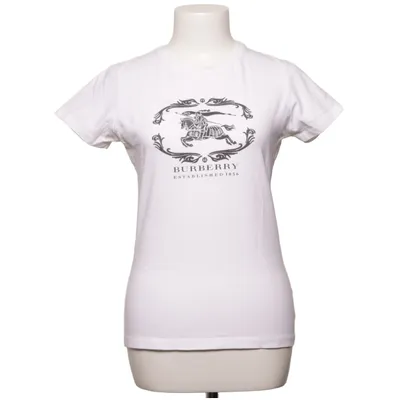 T-shirt (Blanc) de Burberry Coton, Élasthane