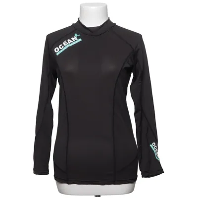 Swim shirt (Black) from Ocean Dynamics Elastane, Polyamide