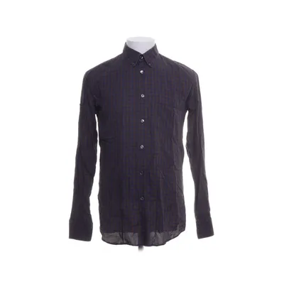 Buttondown-skjorta (Blå, Brun) från Alexander McQueen Bomull