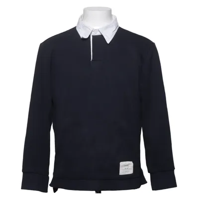 Maillot de rugby (Bleu) de Thom Browne Coton, Cupro