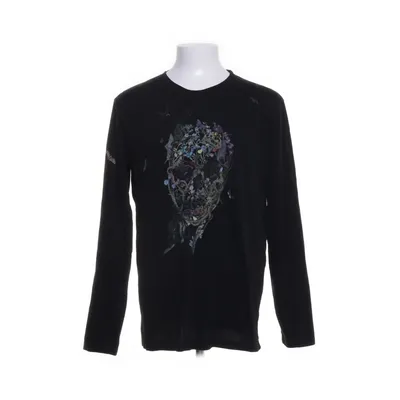 Langærmet t-shirt (Sort, Flerfarvet) fra Alexander McQueen Bomuld
