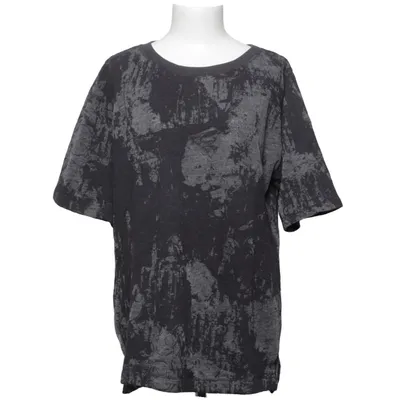 T-shirt (Gris, Noir) de Dries van Noten Coton, Polyester