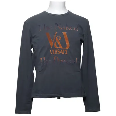 Långärmad t-shirt (Grön) från Versace Jeans Couture Bomull, Elastan