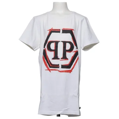 T-shirt (Hvid) fra Philipp Plein Junior Bomuld