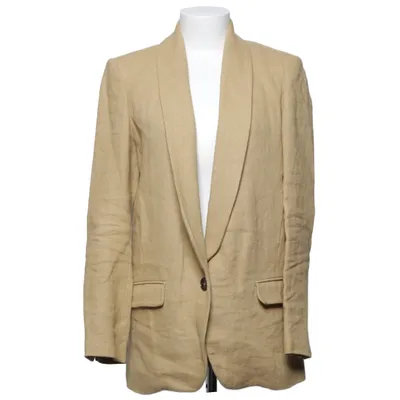 Blazer (Beige) from Isabel Marant Cotton, Linen, Polyester, Viscose