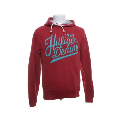 Huvtröja (Röd) från Hilfiger Denim Bomull, Elastan