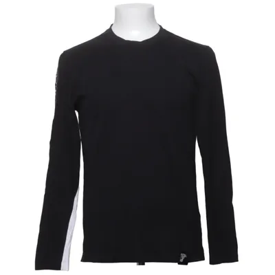 Long sleeve T-shirt (Black, White) from Versace Collection Cotton