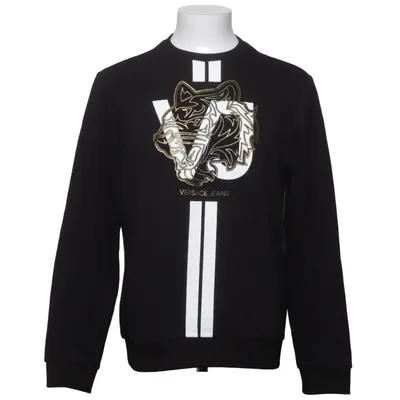 Sweatshirt (Schwarz) von Versace Jeans Baumwolle