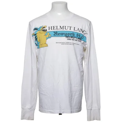 Langærmet t-shirt (Hvid) fra Helmut Lang Bomuld