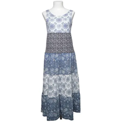 Maxi jurk (Blauw, Wit, Meerkleurig) van John Baner Katoen