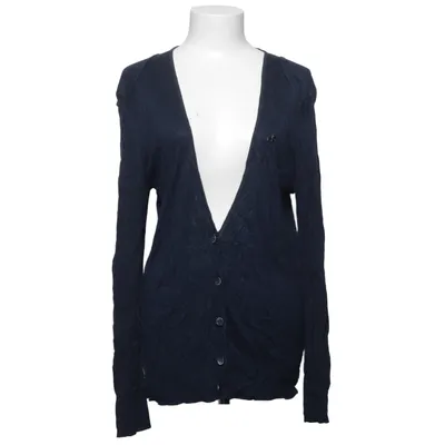 Cardigan (Blå) fra Thomas Burberry Silke, Viscose