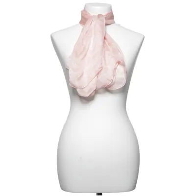 Sjal (Pink, Hvid) fra Alexander McQueen Silke