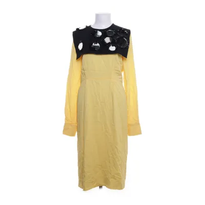 Dress (Yellow, Black) from MSGM Milano Elastane, Viscose