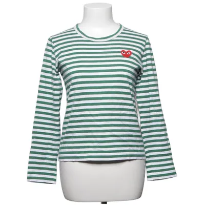 Långärmad t-shirt (Grön, Vit) från Comme des Garçons PLAY