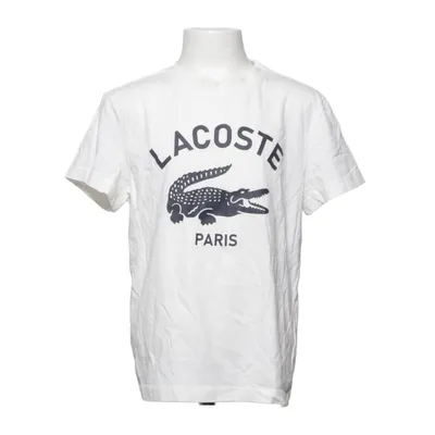 T-shirt (Blanc) de Lacoste Coton
