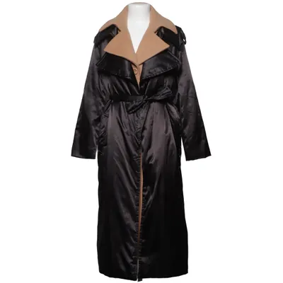 Manteau (Noir, Beige) de Boutique Moschino Viscose, Laine