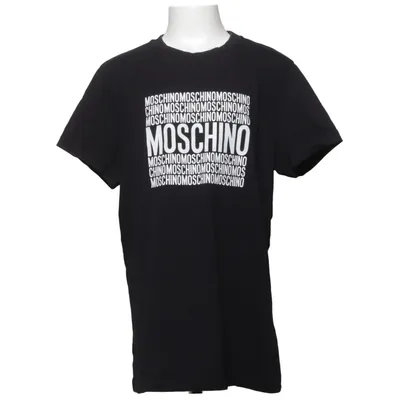 T-shirt (Black) from Moschino Teen Cotton, Elastane