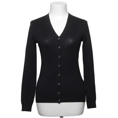 Cardigan (Noir) de Burberry Brit Cachemire, Soie