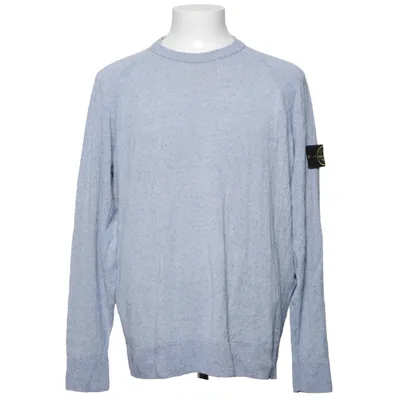Sweater (Blue) from Stone Island Linen, Polyamide