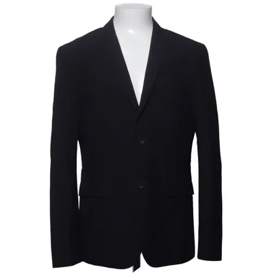 Blazer (Zwart) van Calvin Klein Katoen, Elastaan, Wol
