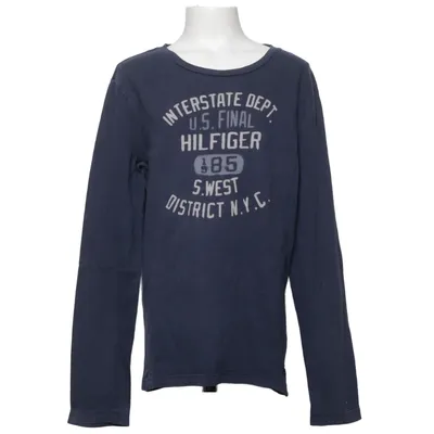 T-shirt à manches longues (Bleu) de Tommy Hilfiger Coton