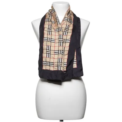 Halsduk (Svart, Beige, Röd) från Burberry Silke