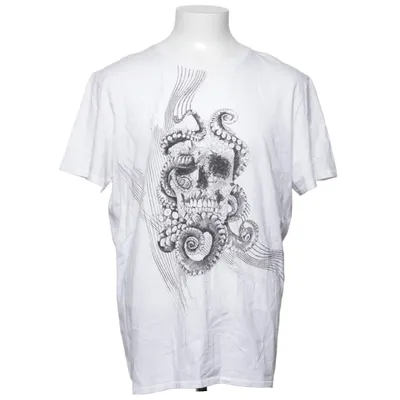 T-shirt (Blanc, Noir) de Roberto Cavalli Coton