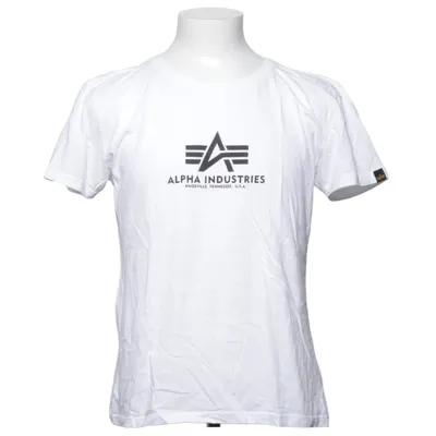 T-shirt (Blanc) de Alpha Industries Coton