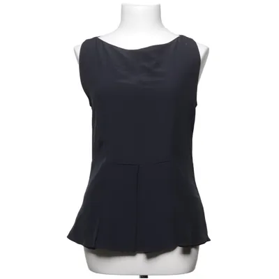 Top péplum (Bleu) de Marni Soie