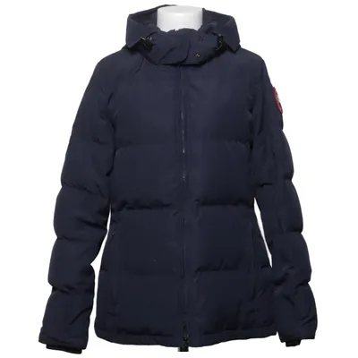Down jacket (Blue) from Canada Goose Cotton, Down, Feather, Nylon, Polyester