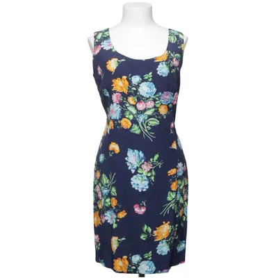 Dress (Blue, Multicolored) from Kenzo Jungle Acetate, Viscose